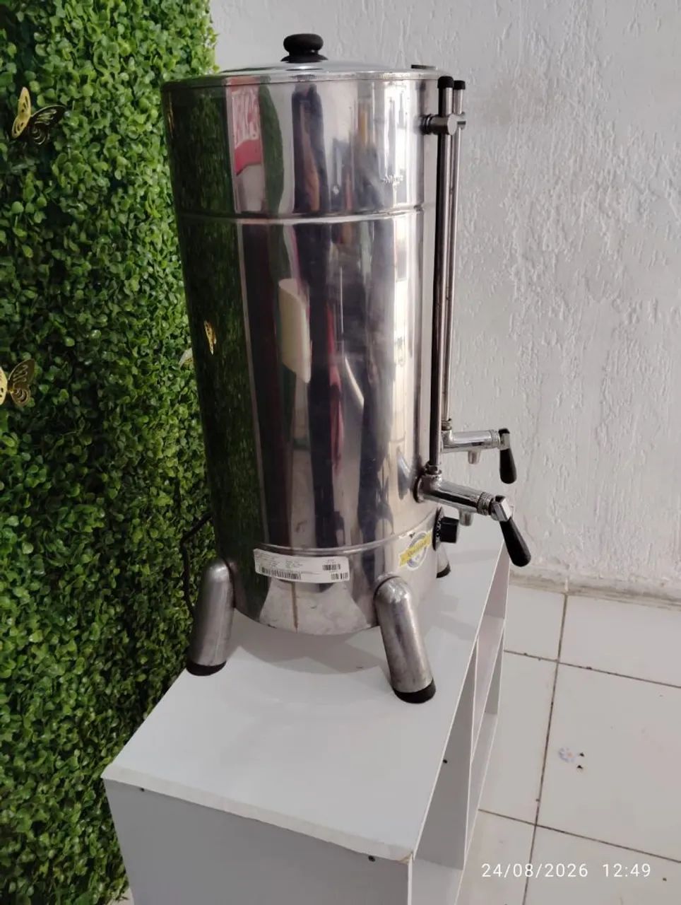 Cafeteira Industrial em inox com 2 torneiras - Foto 2