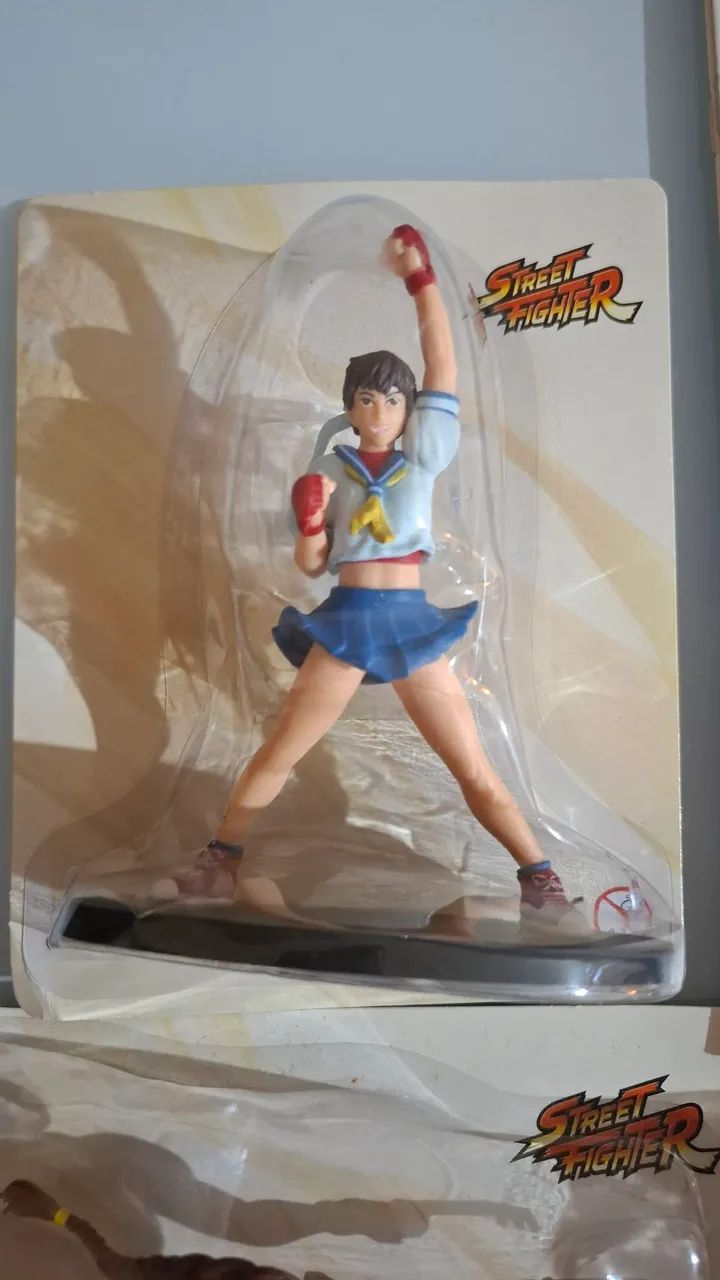 Kit 5 bonecos Street Fighter Capcom Planeta Deagostini - Foto 2