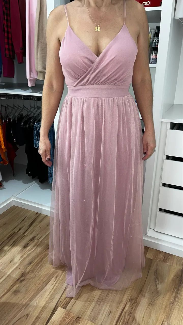 Vestido rose de casamento  - Foto 3