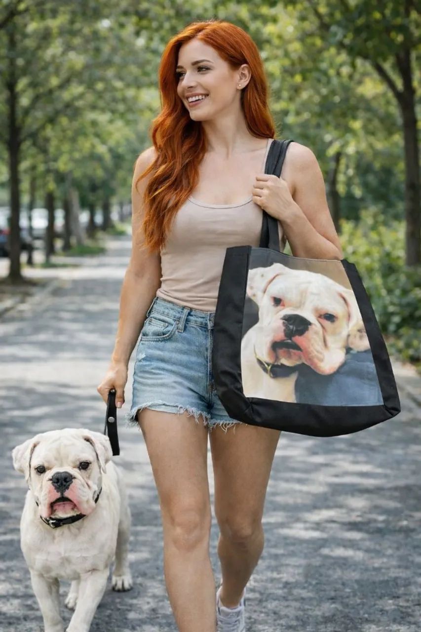 Bolsa estampa cachorro Boxer - Foto 2