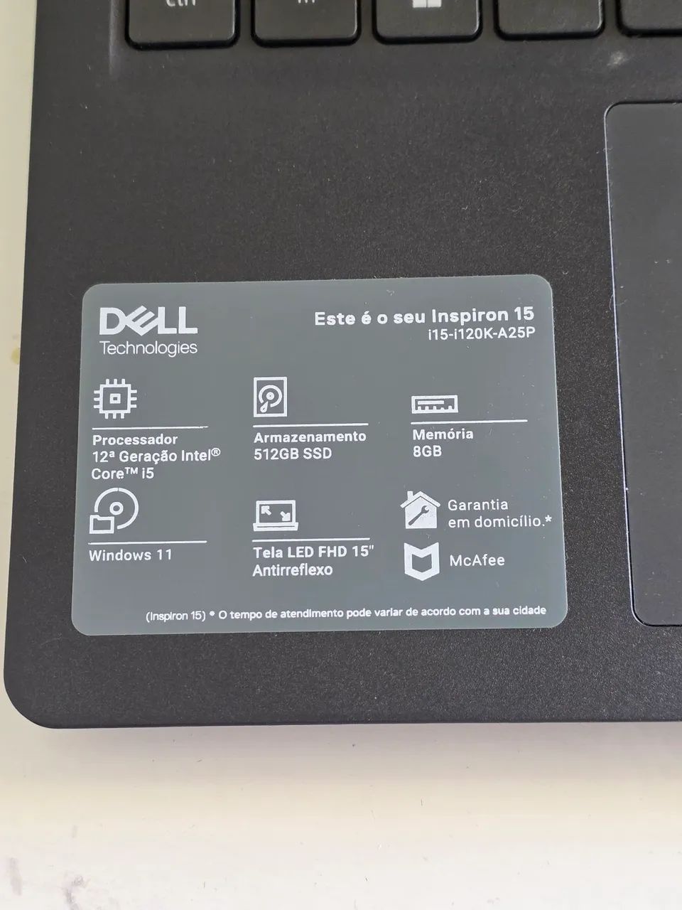 Notebook Dell Inspiron 15 - Foto 3