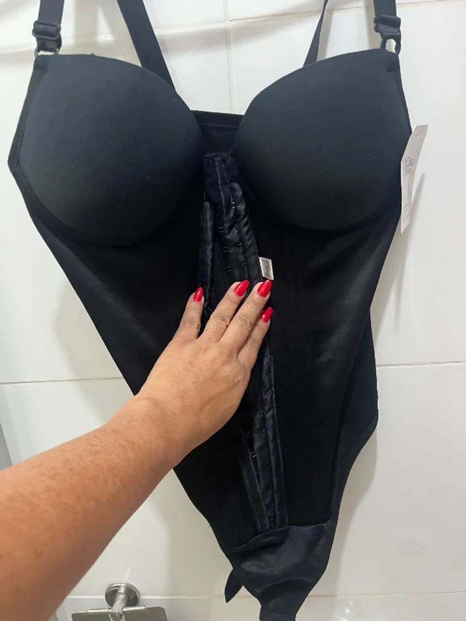 Vendo sinta estruturada com barbatanas besta P e M - Foto 4