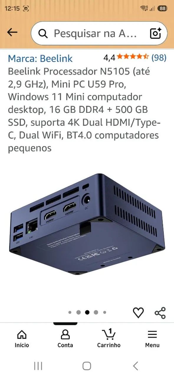 Mini PC Beelink  - Foto 3