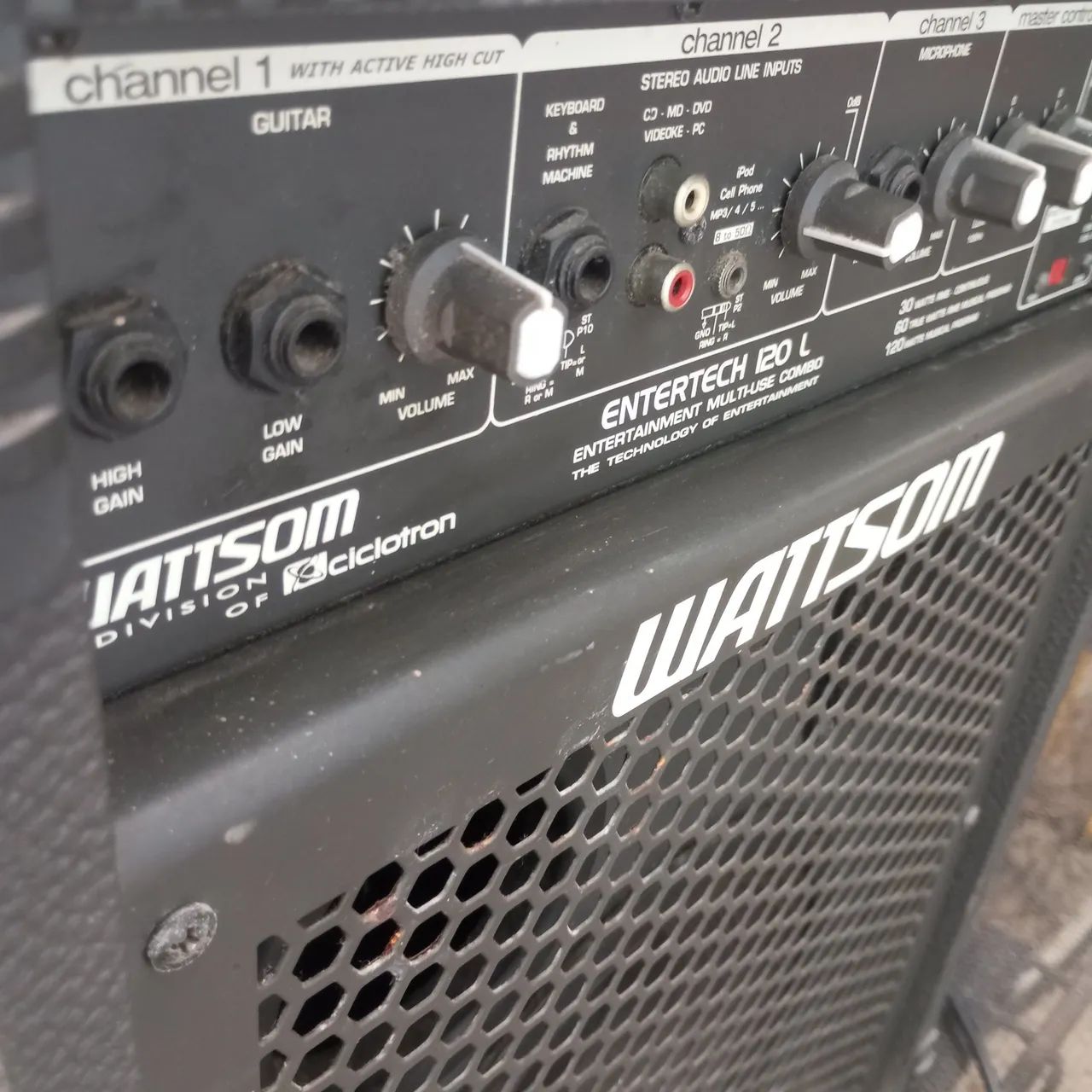 Caixa Amplificada Ciclotron Wattson Entertech 120L - Foto 4