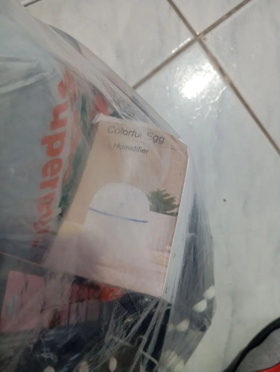 Sacolão de produtos 