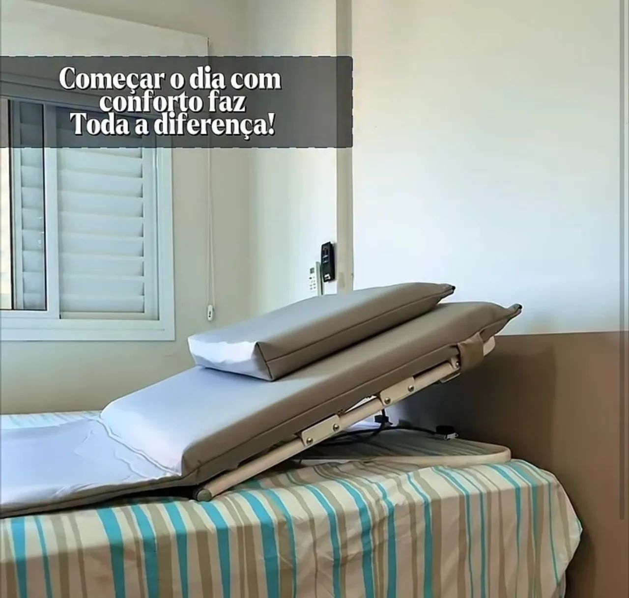 Cama elevação tronco elétrica  - Foto 3