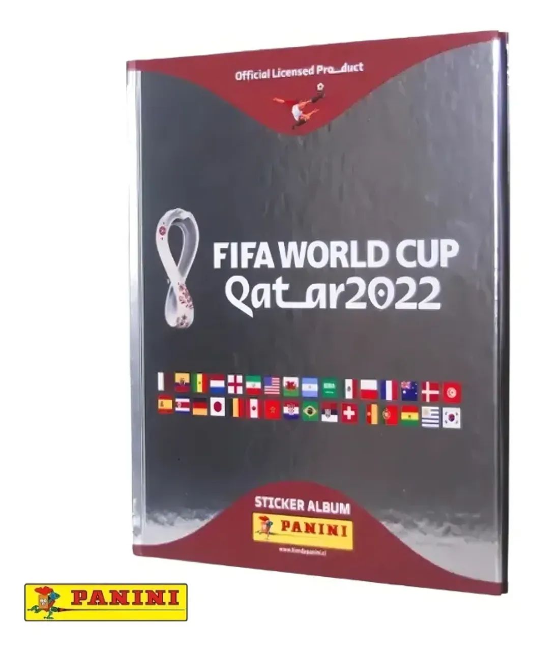 Álbum Prata da Copa de 2022 completo para colar