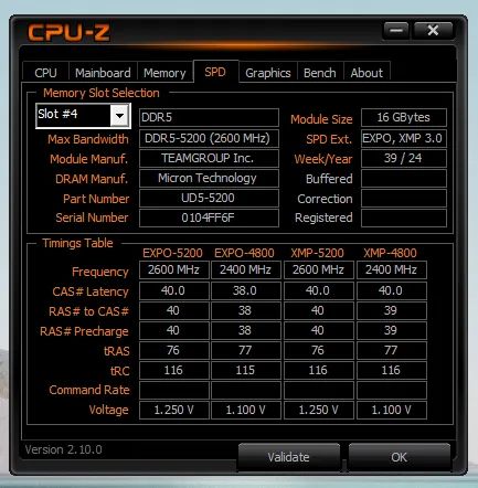 Memória Team Group T-Force Vulcan, 16GB, 5200MHz, DDR5, CL40, Preta, FLBD516G5200HC40C01 - Foto 6