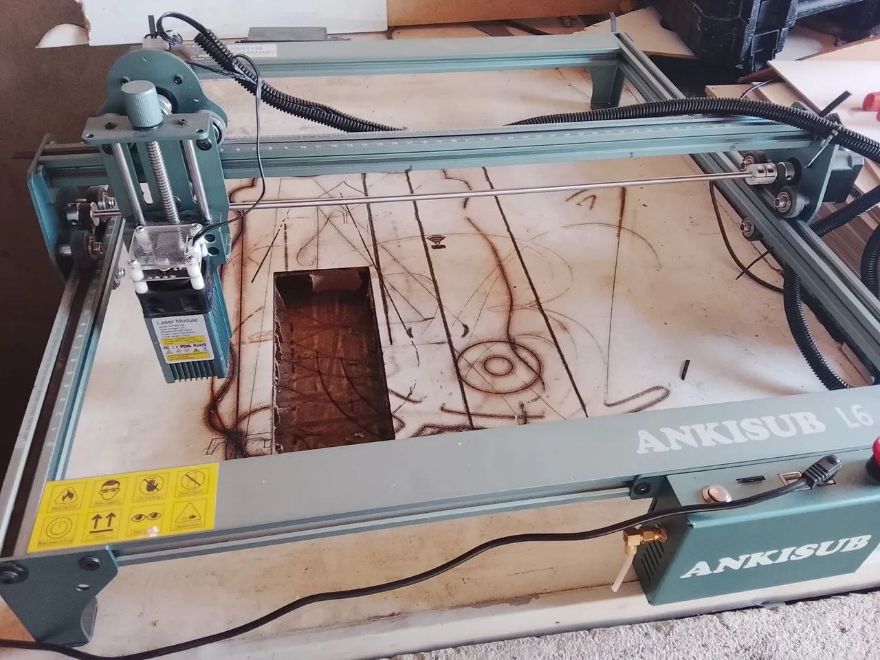 Máquina a laser