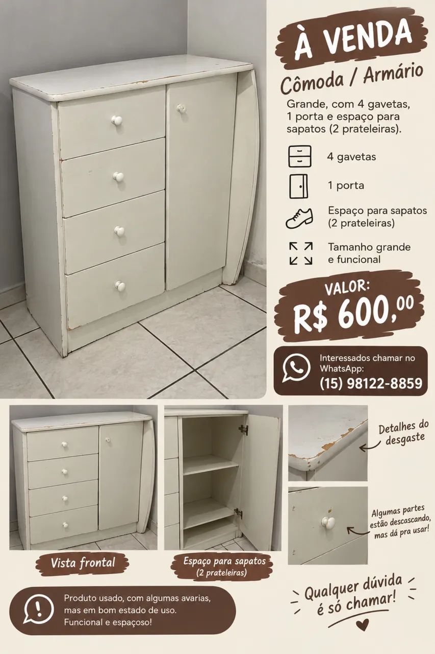 Cômoda/armario 