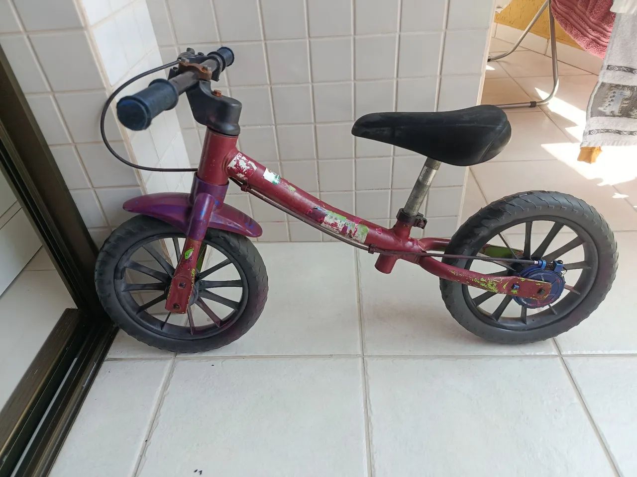 Bicicleta de equilíbrio 