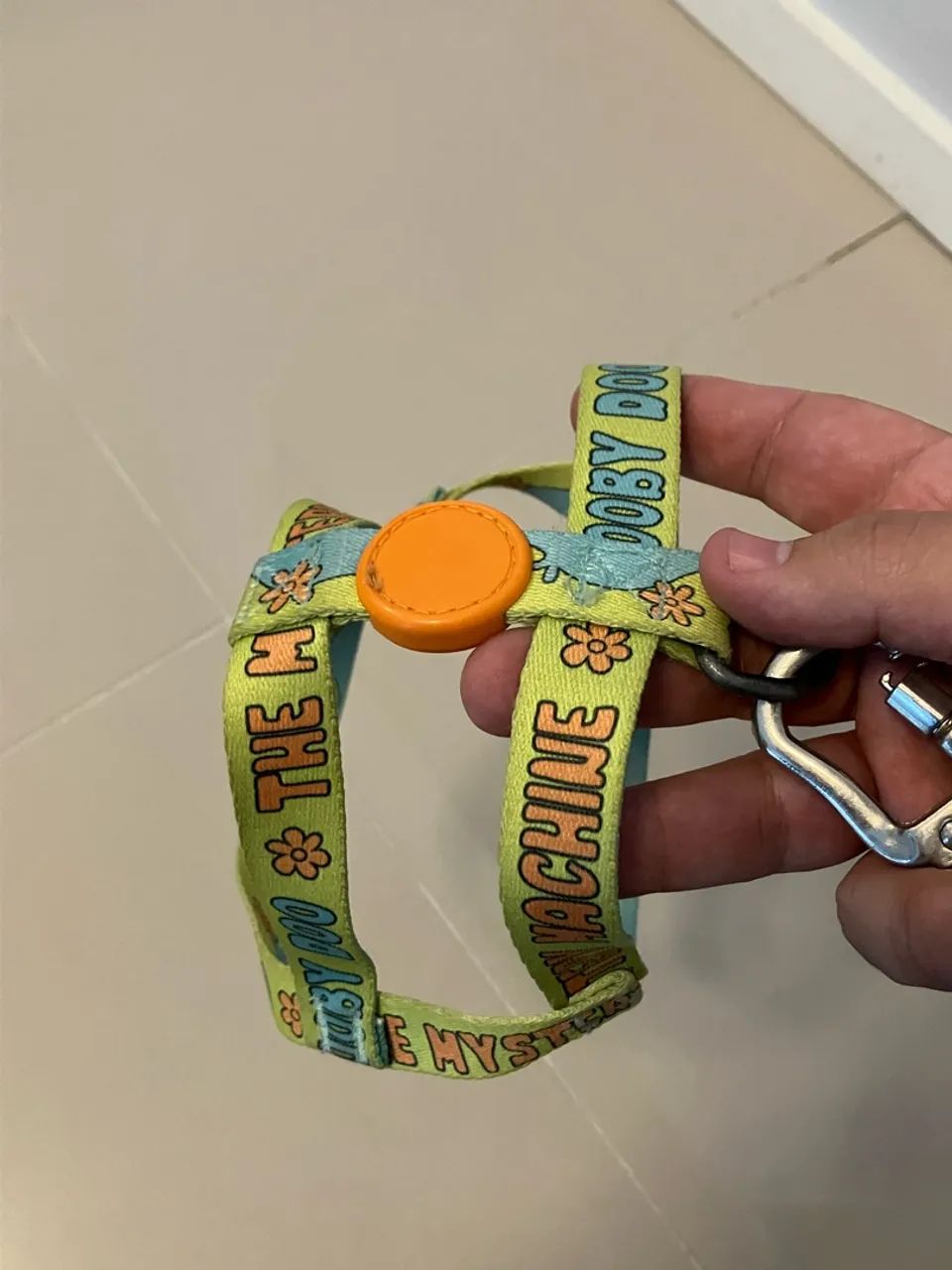 Peitoral H dupla face Scooby Doo - P