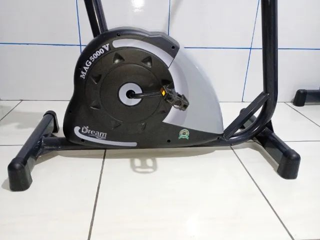 Bicicleta Ergométrica Dream MAG 5000V, 6 funções + Scan, Preto e Prata - Foto 3