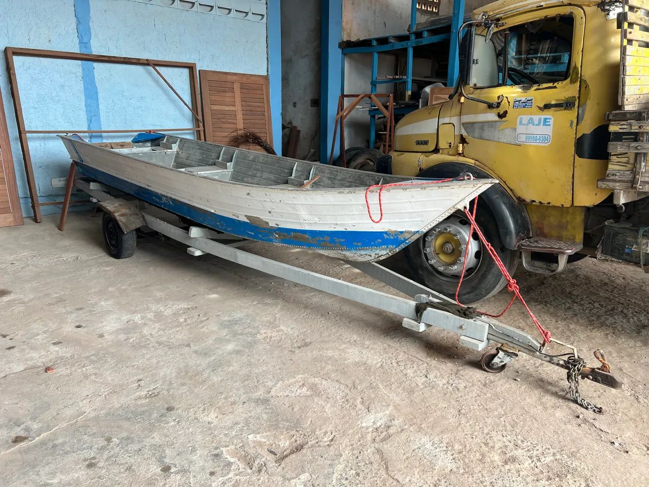 Barco Casco de Alumínio - Foto 3