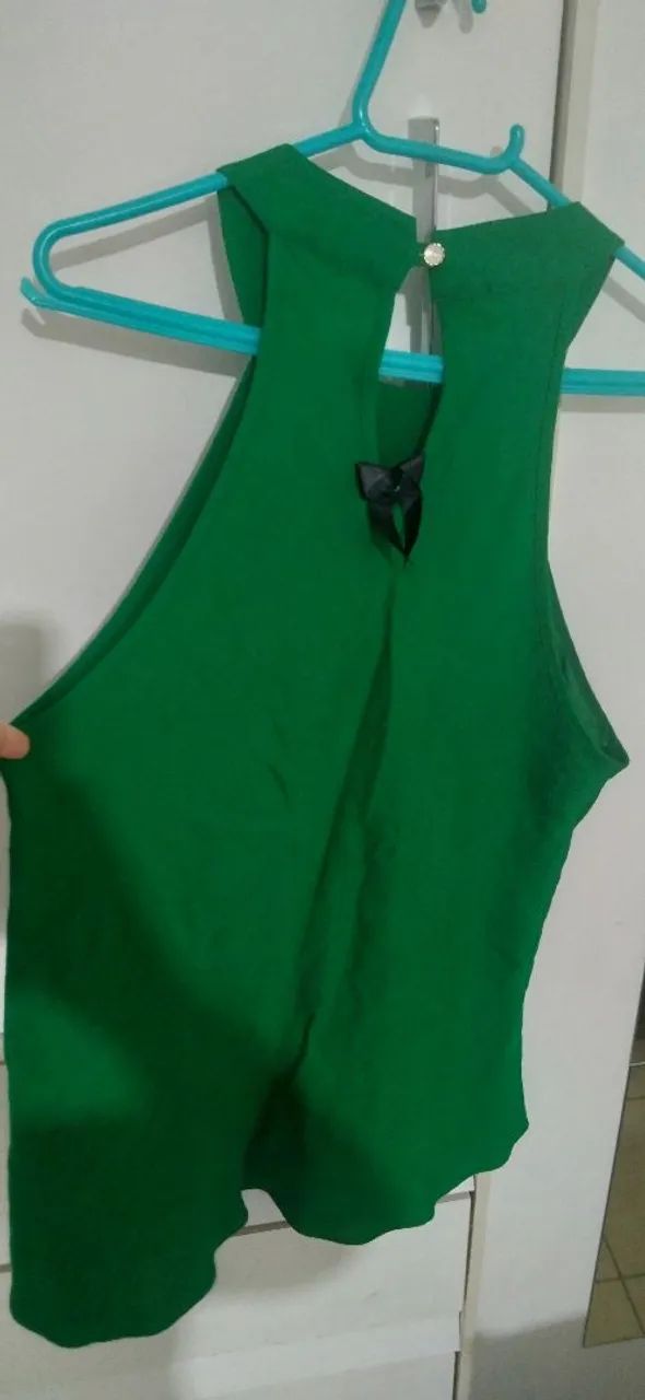 Blusa Seminova em crepe G - Foto 2