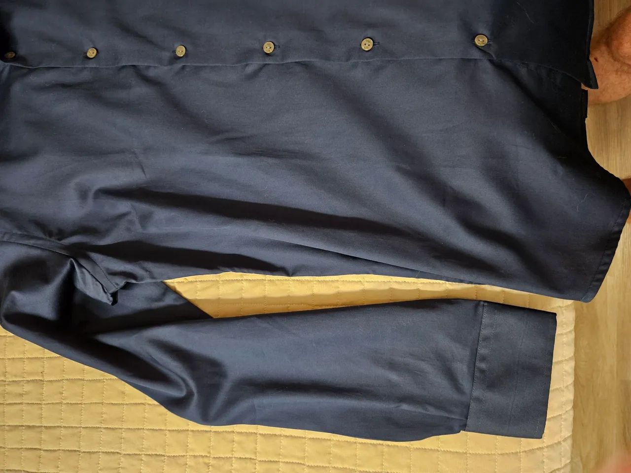 Camisa Zak Puro algodão - Azul escuro  - Foto 3