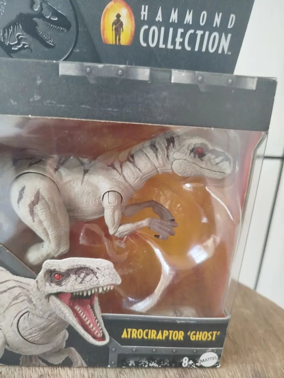  Jurassic world Atrociraptor ghost Hammond usado  - Foto 2
