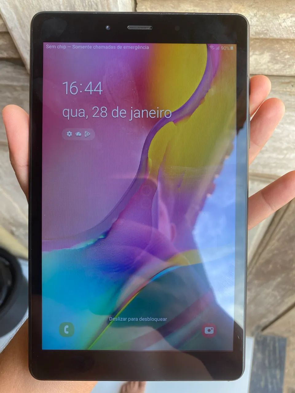 Tablet Samsung A 8.0 32GB pega chip e cartão  - Foto 2
