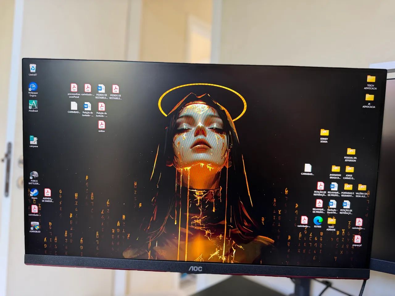 Monitor Gamer AOC Hero 27 polegadas 165hz 