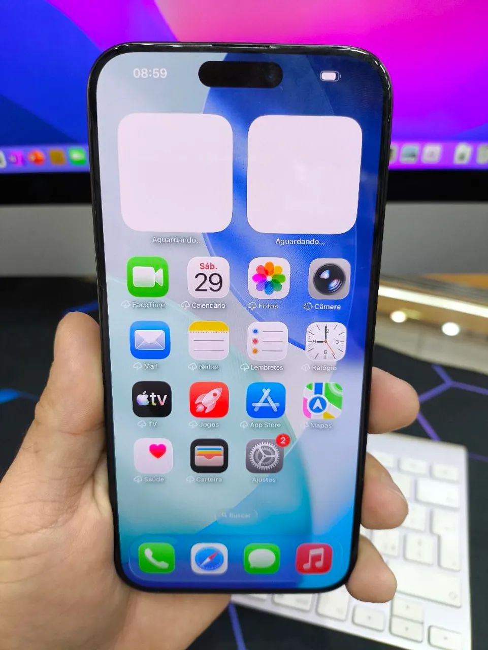 iPhone 15 pro max semi novo 