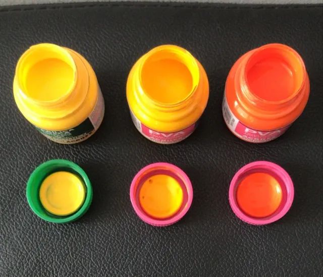 Tintas para artesanato ACRILEX novas - Foto 3