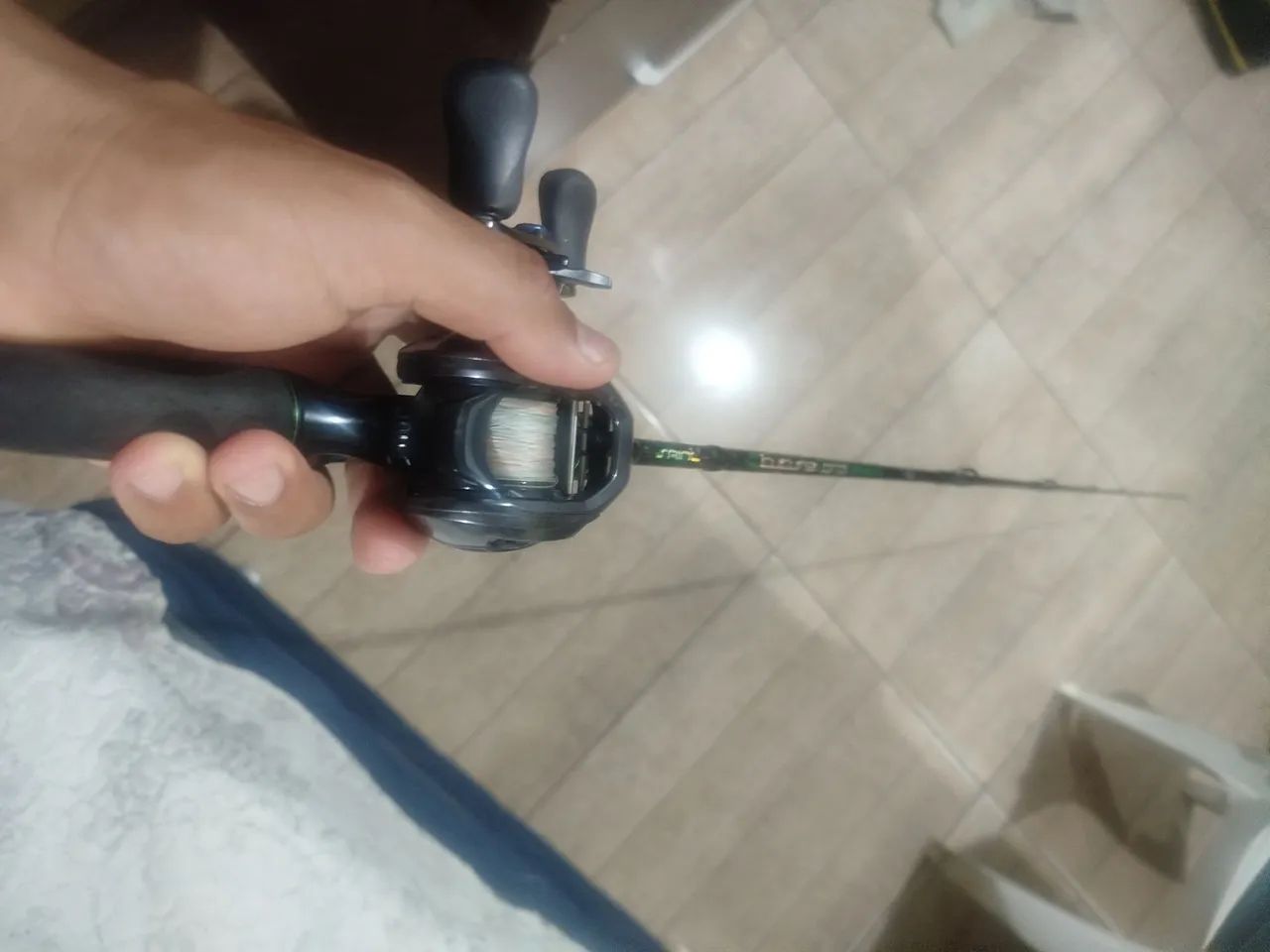 Kit de pesca vara e carretilha Shimano  - Foto 6