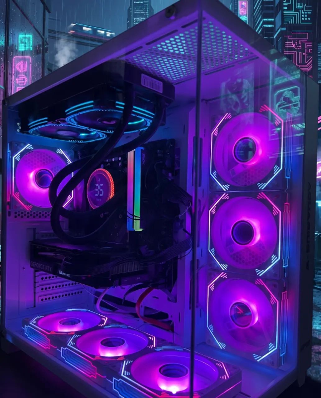 Pc Gamer Top Ryzen 5 5500X3D  + RTX 5060ti Roda tudo em 4k - Foto 3
