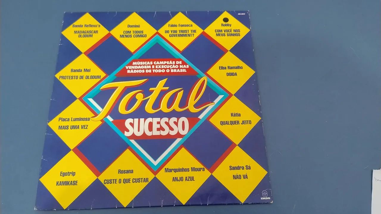 Disco Vinil Sucesso Total  1988
