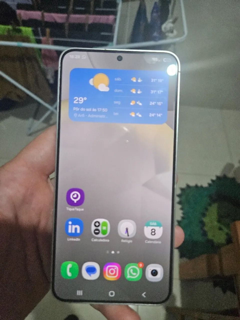 Samsung galaxy S24 Plus com defeito - Foto 5