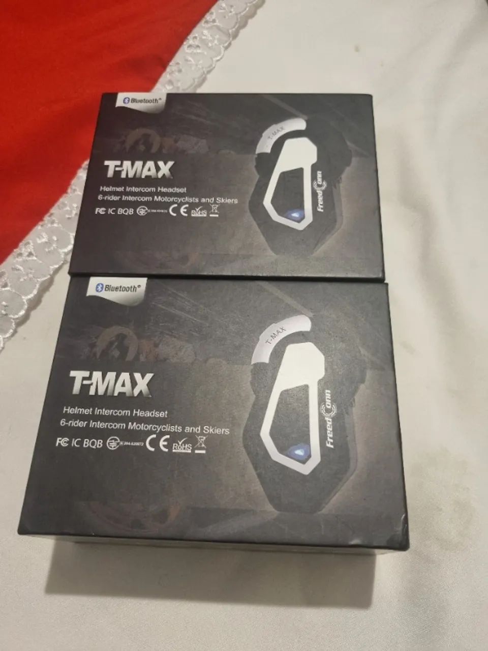 Intercomunicador Bluetooth para Motocicleta FreedConn T MAX S PRO, Headsets para Capacete  - Foto 3