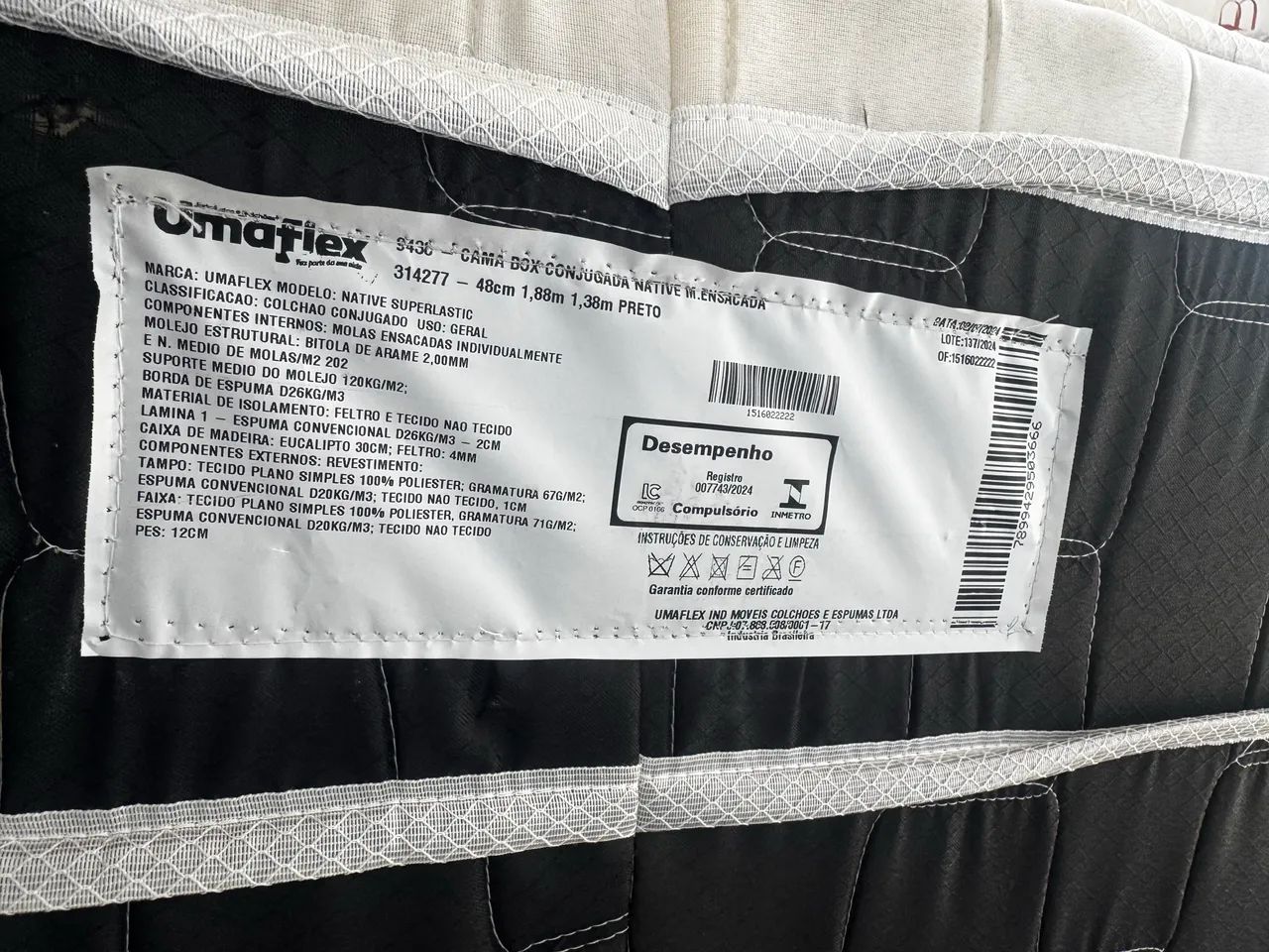 Cama casal Umaflex - Foto 2