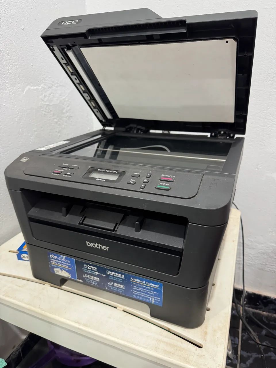 Impressora Laser Brother Dcp-7065dn ( Rede, Duplex) - Foto 4