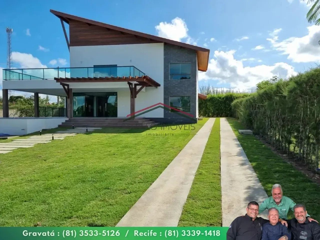Casa de Alto Padrão com 2 pavimentos em Gravatá-PE - Foto 2
