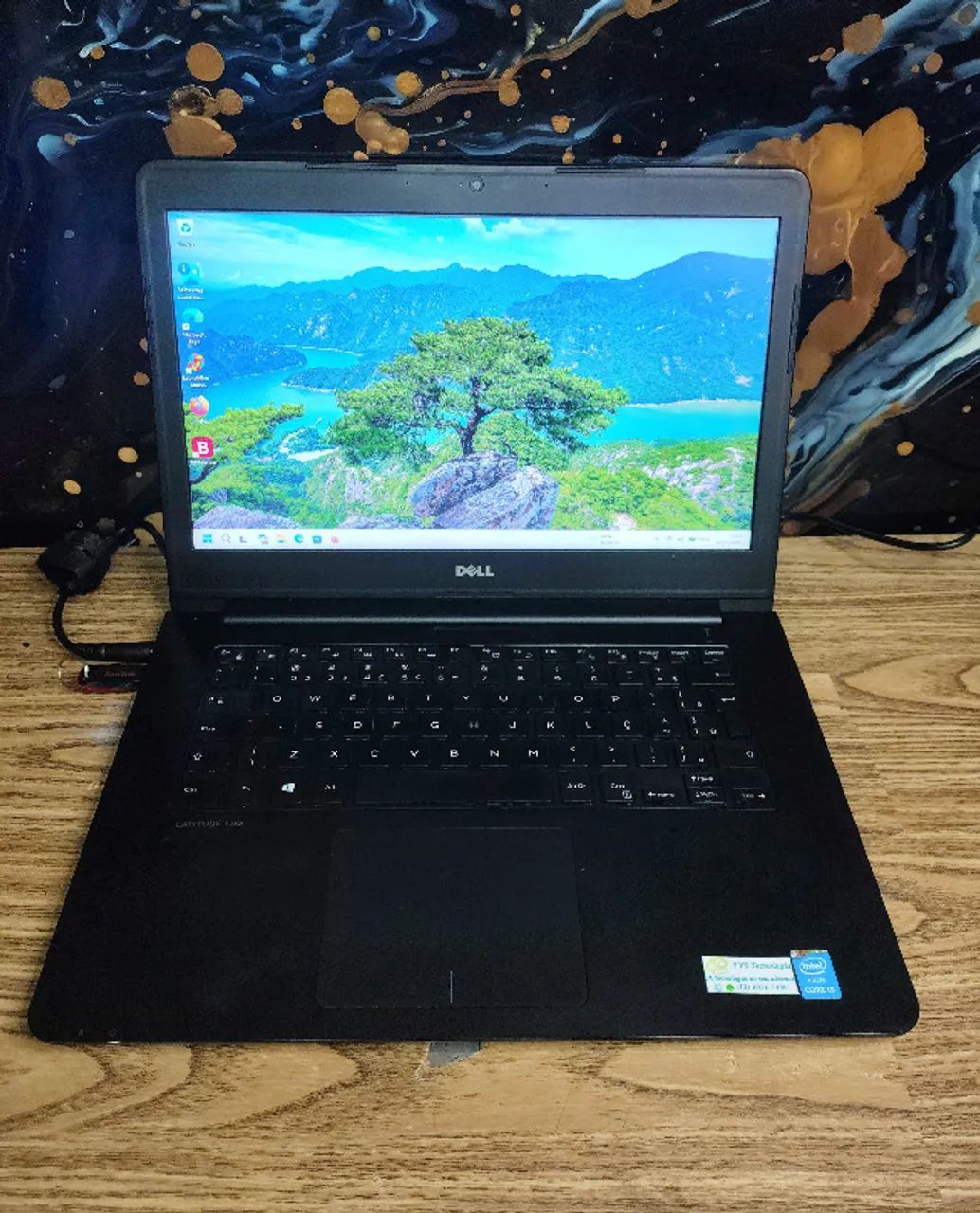 notebook dell latitude 3450, i5,8gb, ssd, bateria nova com jogos - Foto 2