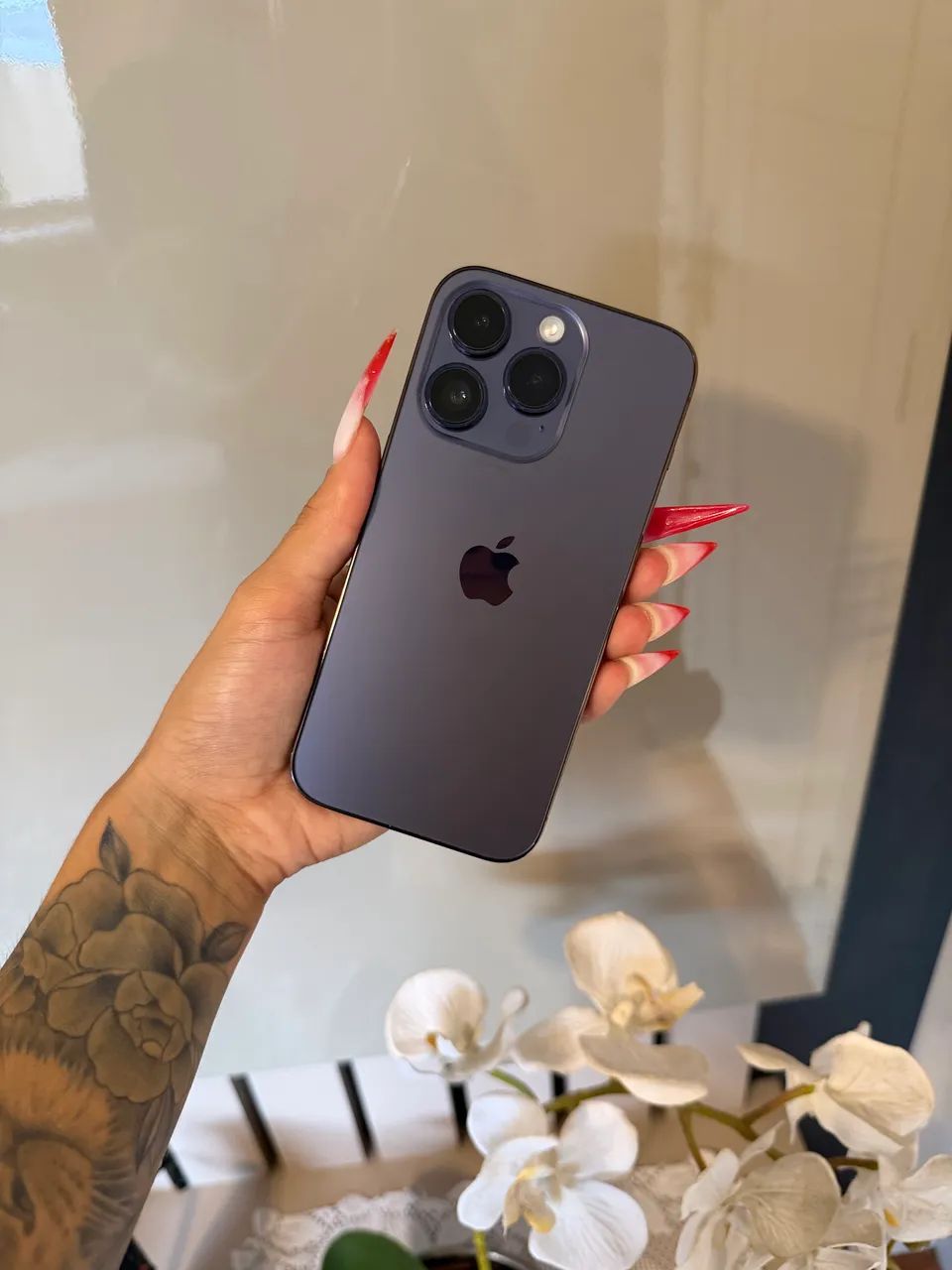 iPhone 14 Pro 1TB Roxo IMPECÁVEL  - Foto 2