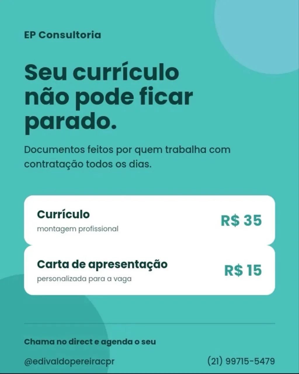 CURRÍCULO PROFISSIONAL 