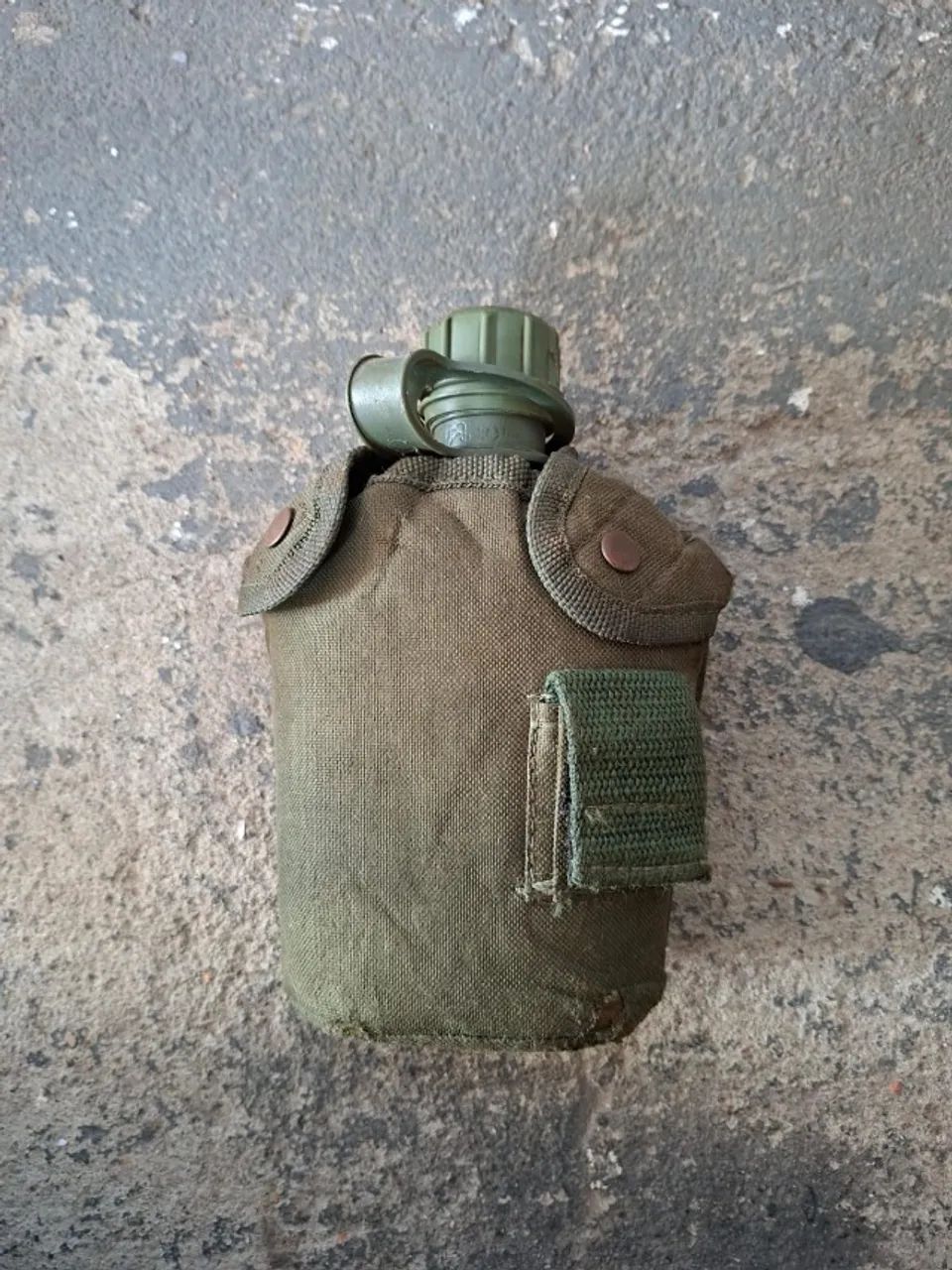 Cantil exército antigo com capinha  - Foto 2