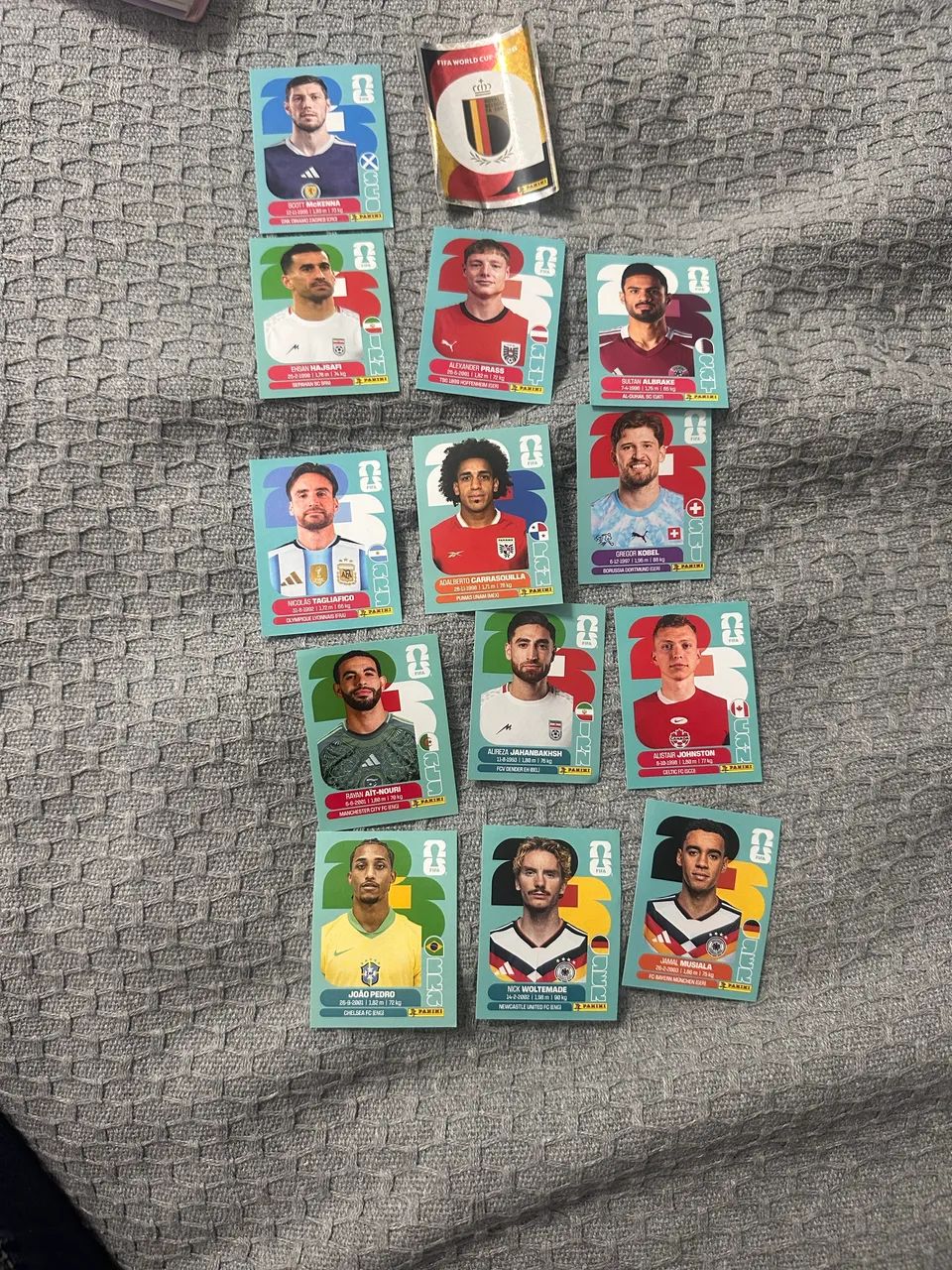 Figurinha copa 2026