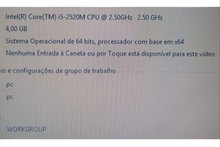 NOTEBOOK LG CORE I5 - 4GB MEMÓRIA - R$599- (30/09) - Foto 5