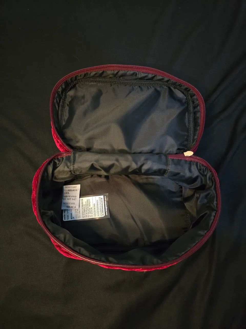 Necessaire Harry Potter Veludo Grifinória - Foto 3