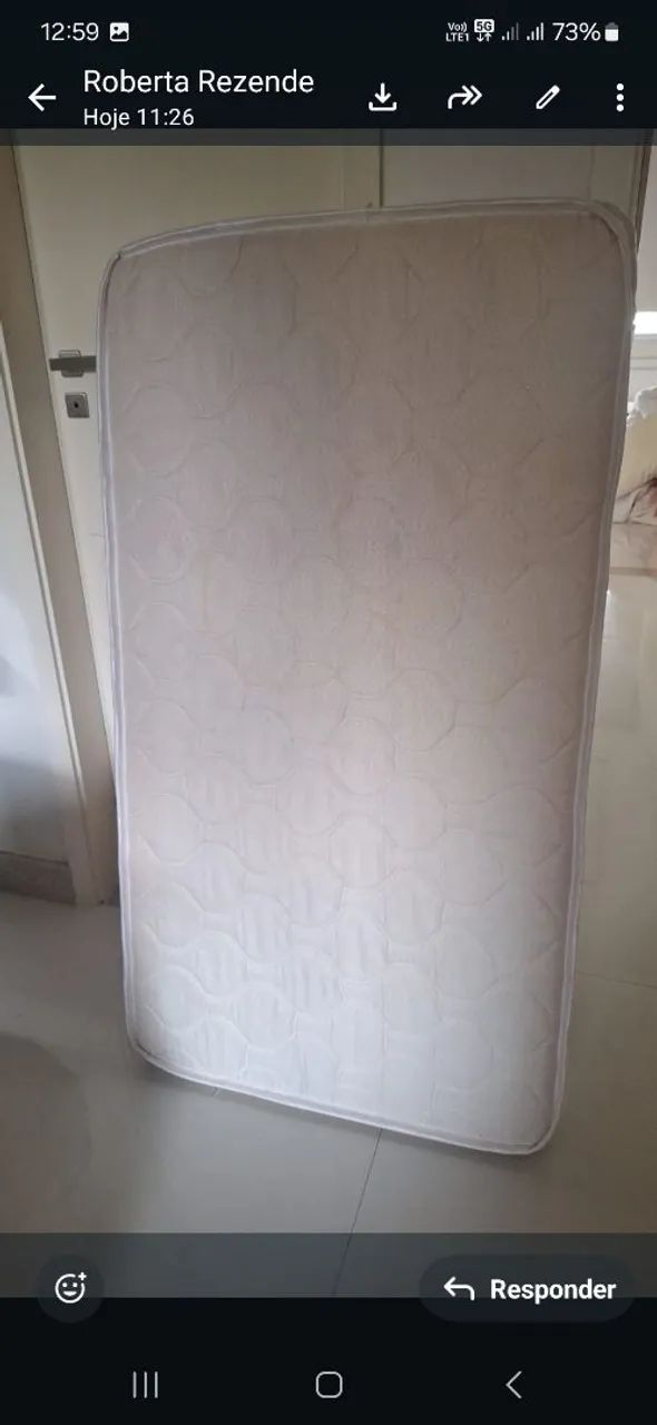 Colchao praticamente novo ortobom baby  - Foto 2