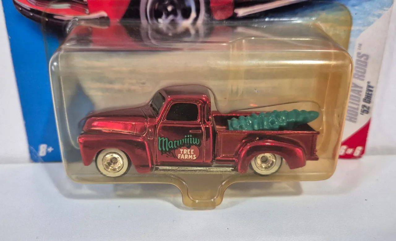 Hot Wheels 2008 Holiday Rods 52 Chevy - Hobbies e coleções