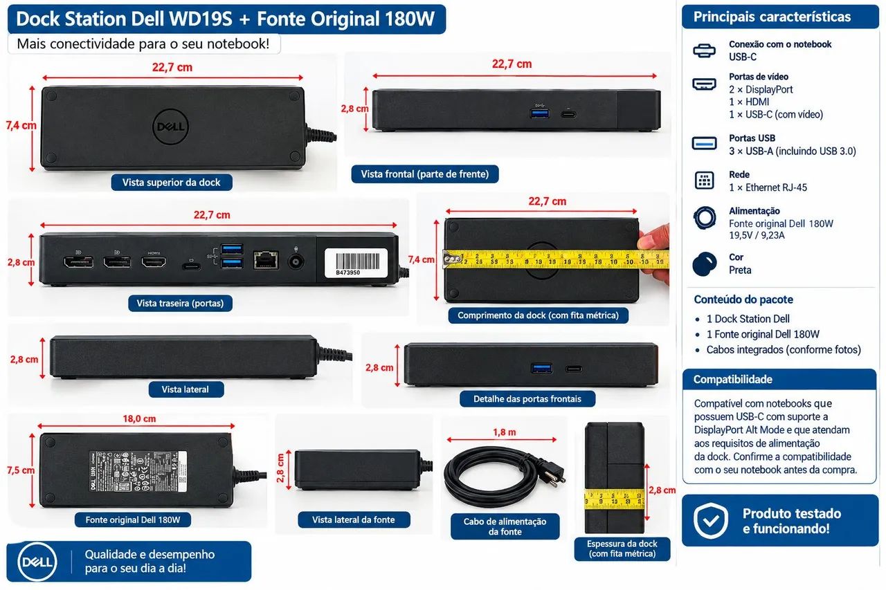 DOCK STATION WD19S - Foto 2