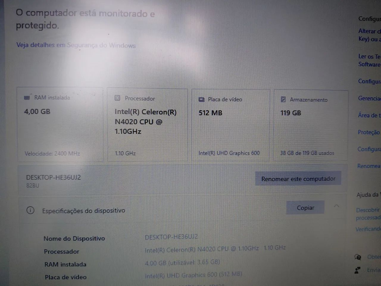 Notebook Lenovo  - Foto 2