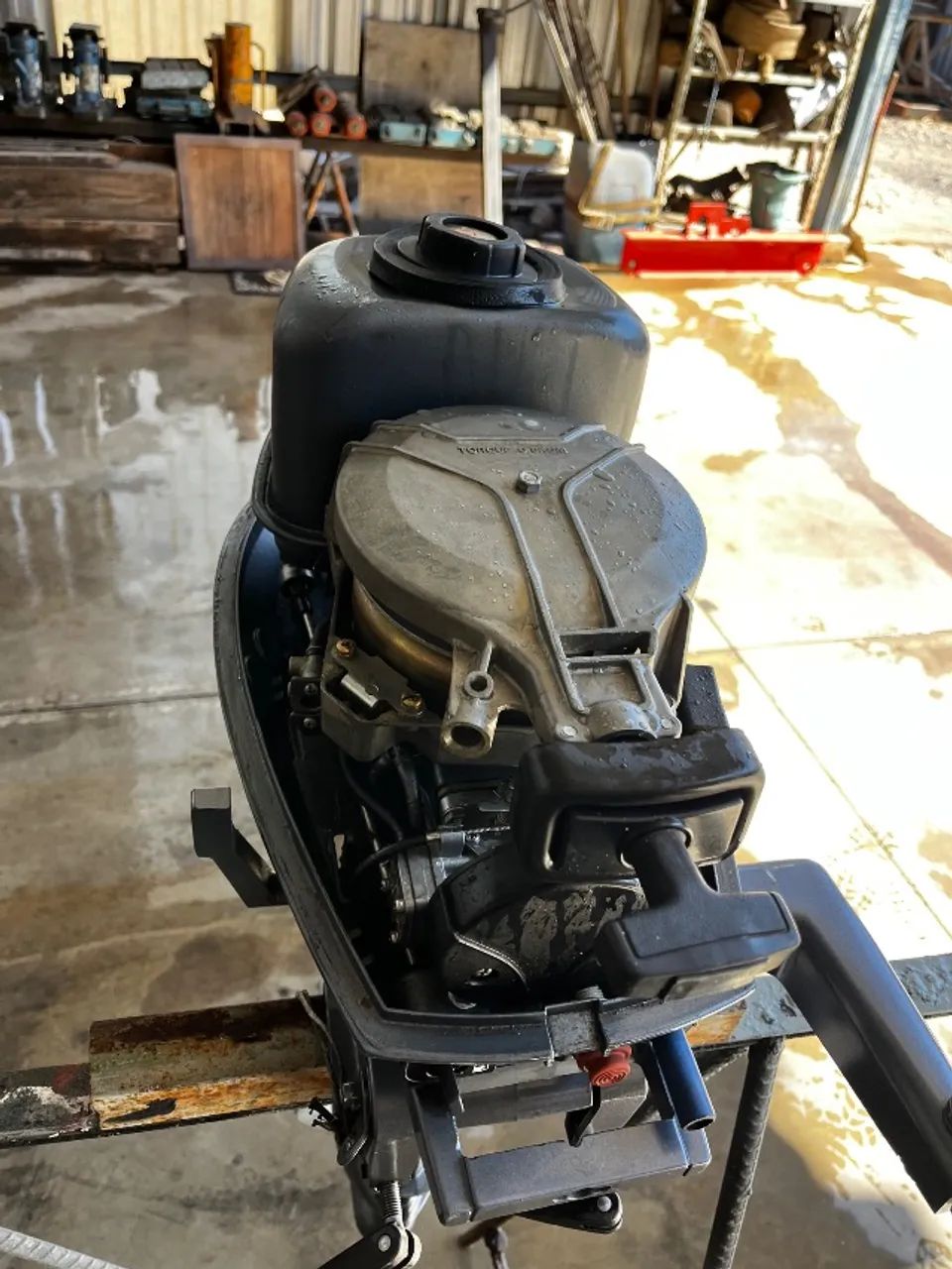 Motor popa Yamaha 4 hp - Foto 3