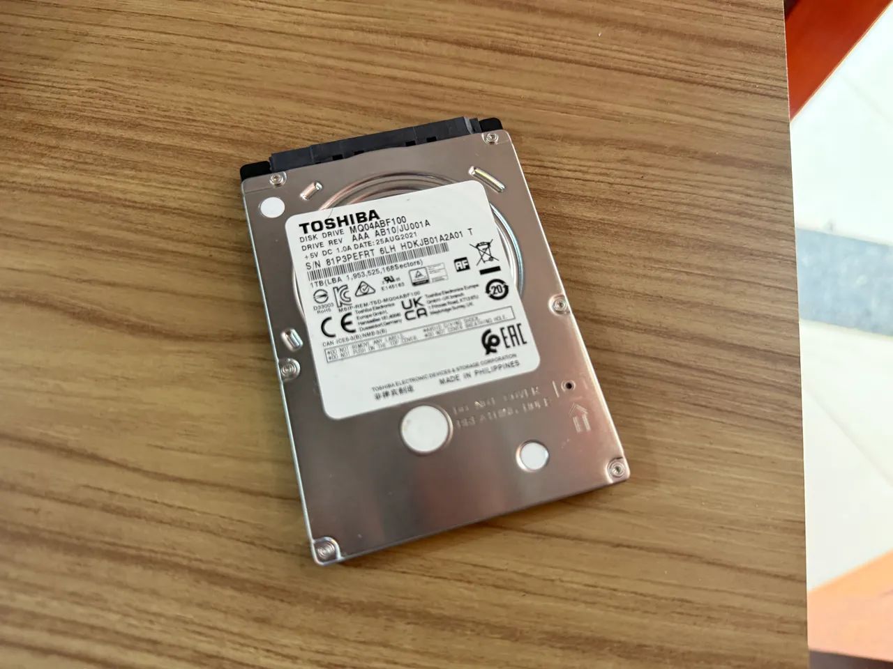 Hd notebook desktop 1tb Toshiba 2.5