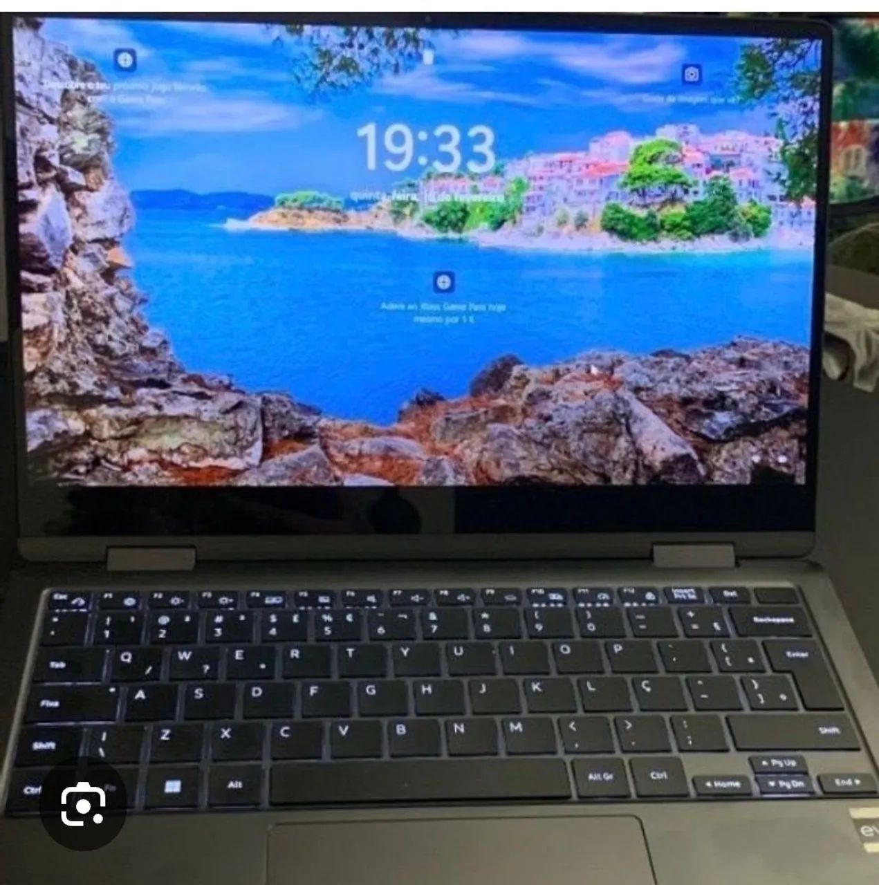 Notebook Samsung book2 360 tela OLED i5 12 gen mvme 1 terá ram 16 - Foto 4
