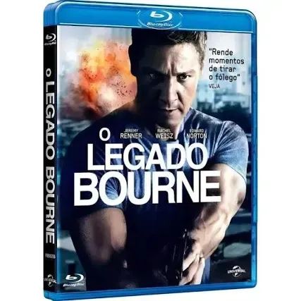 Kit com 4 Blu-Ray Identidade Bourne, Legado, Ultimato e Jason Bourne- Originais - Foto 2