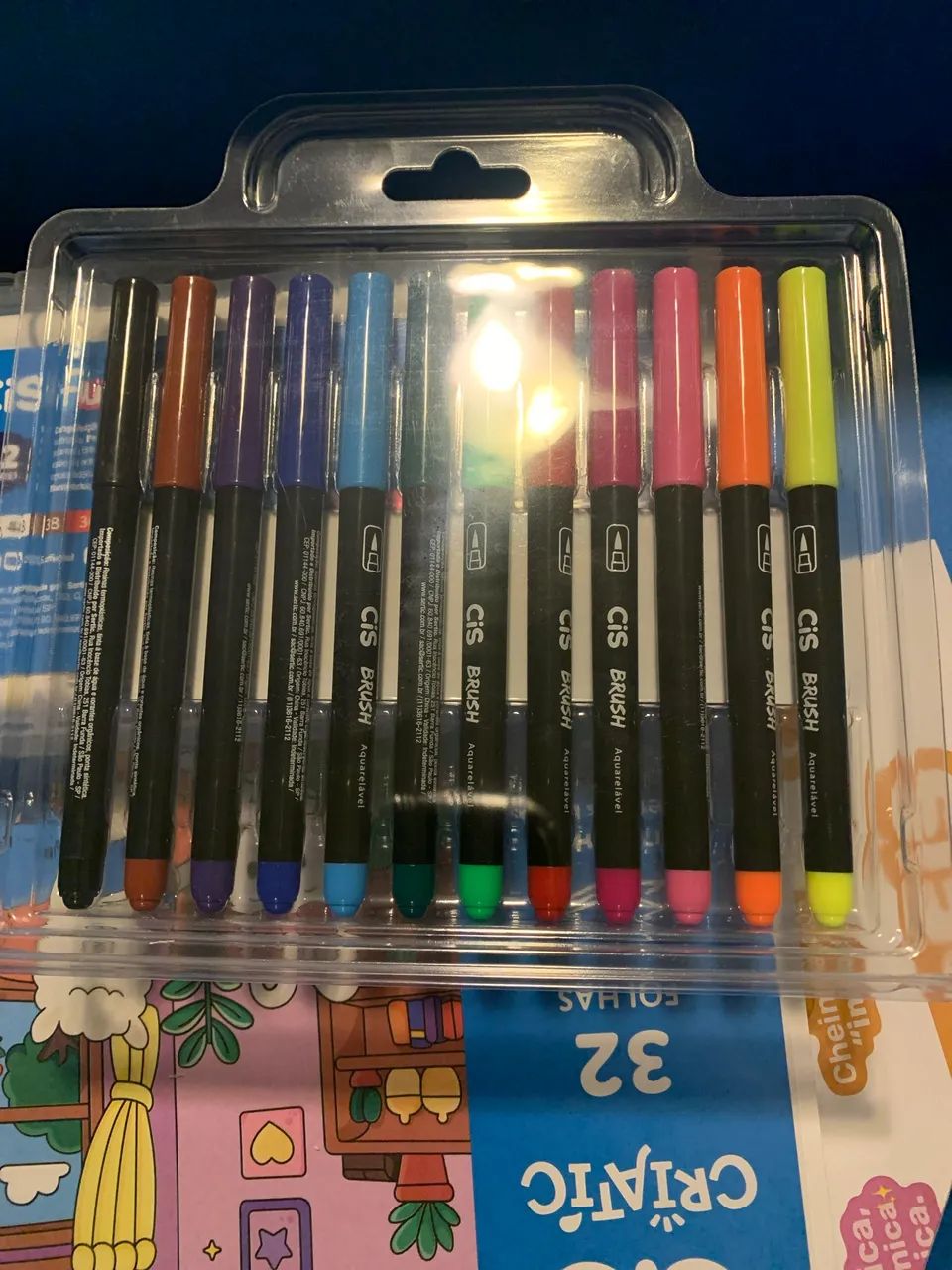 kit canetas cis brush  - Foto 2