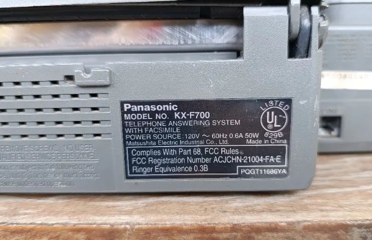 Telefone Fax Panasonic Kx F-700 - Foto 6